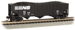 Bachmann 18754 N Bethlehem Steel 100-Ton 3-Bay Hopper Norfolk Southern 145275