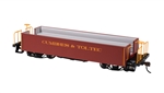 Bachmann 26031 On30 Wood Gondola-Style Excursion Car Cumbres & Toltec