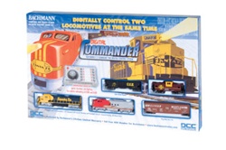 USE BAC00501 Bachmann 501 HO Digital Commander Train Set E-Z Command Santa Fe 160-501