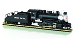 Bachmann 50623 HO USRA 0-6-0 with Slope-Back Tender DC with Smoke Union Pacific #4455