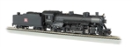 Bachmann 54402 HO USRA Light 2-8-2 Mikado w/Medium Tender Standard DC Rock Island #2319