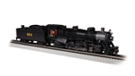 Bachmann 54408 HO USRA Light 2-8-2 Mikado w/Medium Tender Standard DC Seaboard Air Line #494