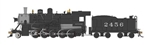 Bachmann 85401 HO Baldwin 2-10-0 Russian Decapod WowSound and DCC Spectrum Santa Fe 2456 Graphite