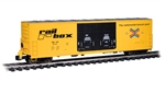 Bachmann 93554 G Evans 53' Double-Door Boxcar with End-of-Train Device Railbox 32113