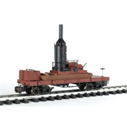 Bachmann 95699 G 20' Log Car w/Log Skidder