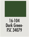 Badger 16104 Modelflex Paint Military Colors 1oz Dark Green