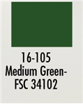 Badger 16105 Modelflex Paint Military Colors 1oz Medium Green