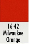 Badger 1642 Modelflex Paint 1oz Milwaukee Road Orange