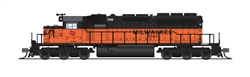 Broadway Limited 6201 N EMD SD40-2 Low Nose Sound and DCC Paragon4 Milwaukee Road 190