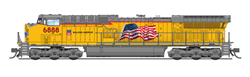 Broadway Limited 6282 N GE AC6000CW Sound & DCC Paragon3 Union Pacific 6888