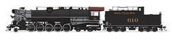 Broadway Limited 7246 HO T&P 2-10-4 Sound and DCC Brass-Hybrid Paragon4 Texas & Pacific #610 Southern Excurion
