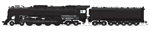 Broadway Limited 7367 HO Class FEF-2 4-8-4 Sound DCC and Smoke Paragon4 Painted Unlettered