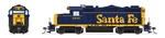 Broadway Limited 7453 HO EMD GP20 Sound and DCC Paragon4 Santa Fe #1123 As-Delivered