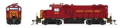 Broadway Limited 7468 HO EMD GP20 Sound and DCC Paragon4 U.S. Army #4642