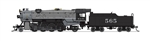 Broadway Limited 7835 N USRA 2-8-2 Heavy Mikado Sound and DCC Paragon4 Kansas City Southern #565