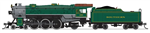 Broadway Limited 8065 N USRA 4-6-2 Heavy Pacific Standard DC Stealth Southern Railway #1386