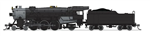 Broadway Limited 7992 N USRA 4-6-2 Heavy Pacific Sound and DCC Paragon4 Painted Unlettered