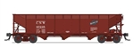 Broadway Limited 8106 HO AAR 70-Ton 3-Bay Hopper w/Load 4-Pack Chicago & North Western #67235 67319 67443 67601