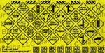 Blair Line 10 N Highway Signs Warning #4 1948-Present