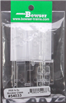 Bowser 54033 HO Window Glass For N-5c Caboose