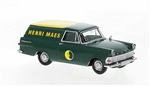 Brekina 20075 HO 1957-1960 Opel Rekord P2 CarAVan Cargo Station Wagon Assembled Henri Maes French