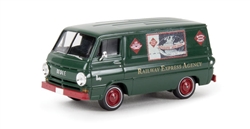 Brekina 34368 HO 1964 Dodge A 100 Cargo Van Assembled Railway Express Agency Nationwide