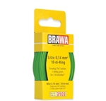 Brawa 3103 33' Solid Stranded Copper Wire Green