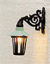 Brawa 5352 HO Wall-Mounted Light Hanging Wall Lantern