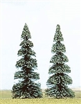 Busch 6102 Pine Trees 2-15/16" Pkg 2