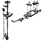 Cal Scale 290 HO KC Airbrake Set Plastic