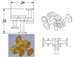 Cal Scale 672 HO Nathan Air Horn M3R2