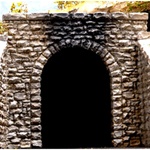 Chooch 9940 O Single-Track Cut Stone Tunnel Portal