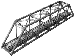 Central Valley 1902 HO 150' Single-Track Pratt Truss Bridge Kit 20-5/8"