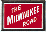 Phil Derrig 22 Railroad Magnet Milwaukee Road