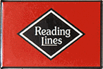 Phil Derrig 32 Railroad Magnet Reading