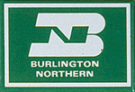 Phil Derrig 7 Railroad Magnet Burlington Northern