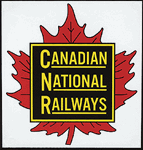 Phil Derrig 74 Railroad Magnet Canadian National Maple Leaf