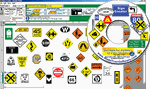 Evans Design A23 Highway & Railway Sign Creator Software CD