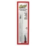 Excel 15001 K1 Round Aluminum Handle Knife Carded w/Safety Cap & 5 #20011 Blades