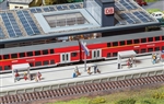 Faller 120202 HO Modern Station Platform w/Details Kit