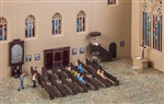 Faller 180346 HO Church Interior Detail Set