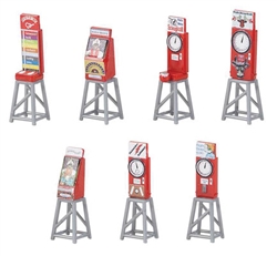 Faller 180946 HO Funfair Slot Machines Kit 7 Assorted Machines