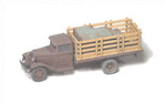 GHQ 56009 N American Truck Unpainted Metal Kit 1930 Model AA 1-Ton w/Stake Body