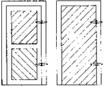 Grandt Line 3610 O Shed Doors Diagonal Sheathed