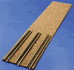 Itty Bitty 7002 Z Cork Roadbed Multi-Track Yard Pads