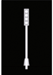JTT 97303 1/200 Light Pole Nonoperating Style #1 Pkg 12