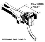 Kadee 19 HO #19 NEM 362 European-Style Mount Knuckle Coupler Long Underset .424" 2 Pairs