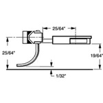 Kadee 21 HO #21 Plastic Shank Plastic-Shank Coupler Kit Long Underset Long 25/64" Underset w/#213 & #232 Draft Gear Box 2 Pair