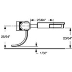 Kadee 26 HO #26 Plastic-Shank Coupler Kit Long 25/64" Centerset w/#213 & #232 Draft Gear Box & Talgo Truck Adaptors