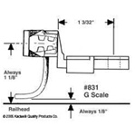 Kadee 831 G General Purpose Couplers G Scale Pkg 2